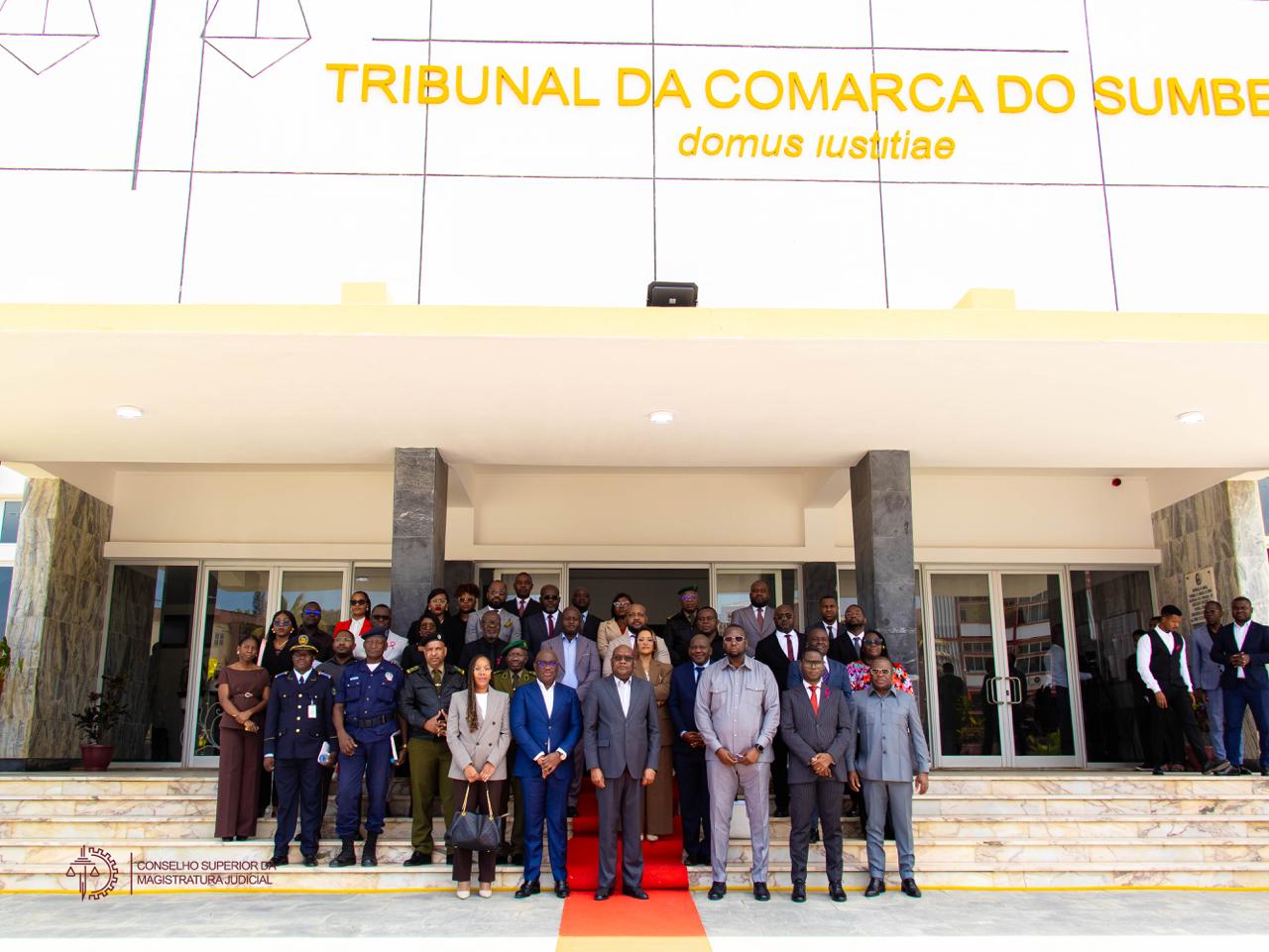 PRESIDENTE DO CSMJ AUSCULTA MAGISTRADOS E AVALIA CONDIÇÕES DOS TRIBUNAIS NO CUANZA SUL